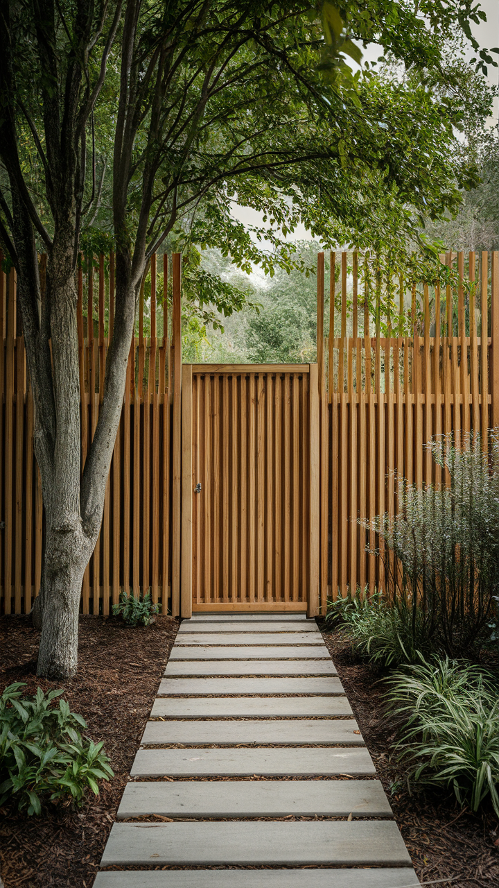 Garden Wood Fence 21 Ideas for a Stunning Outdoor Space