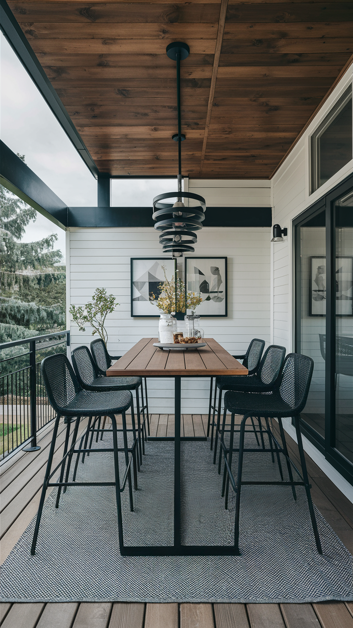 Outdoor Dining Set: Table, Chair, and Sofa