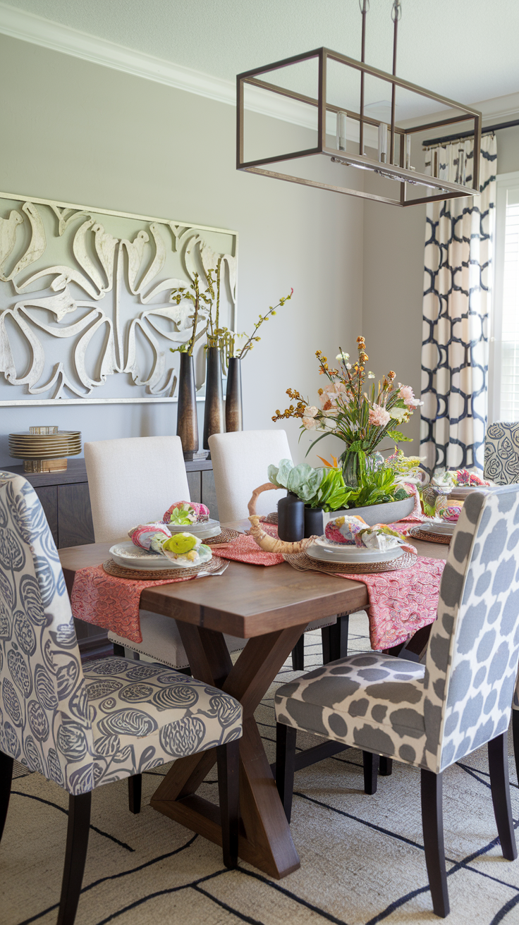 Dining Room Decor 21 Ideas - Spring Trends 2025