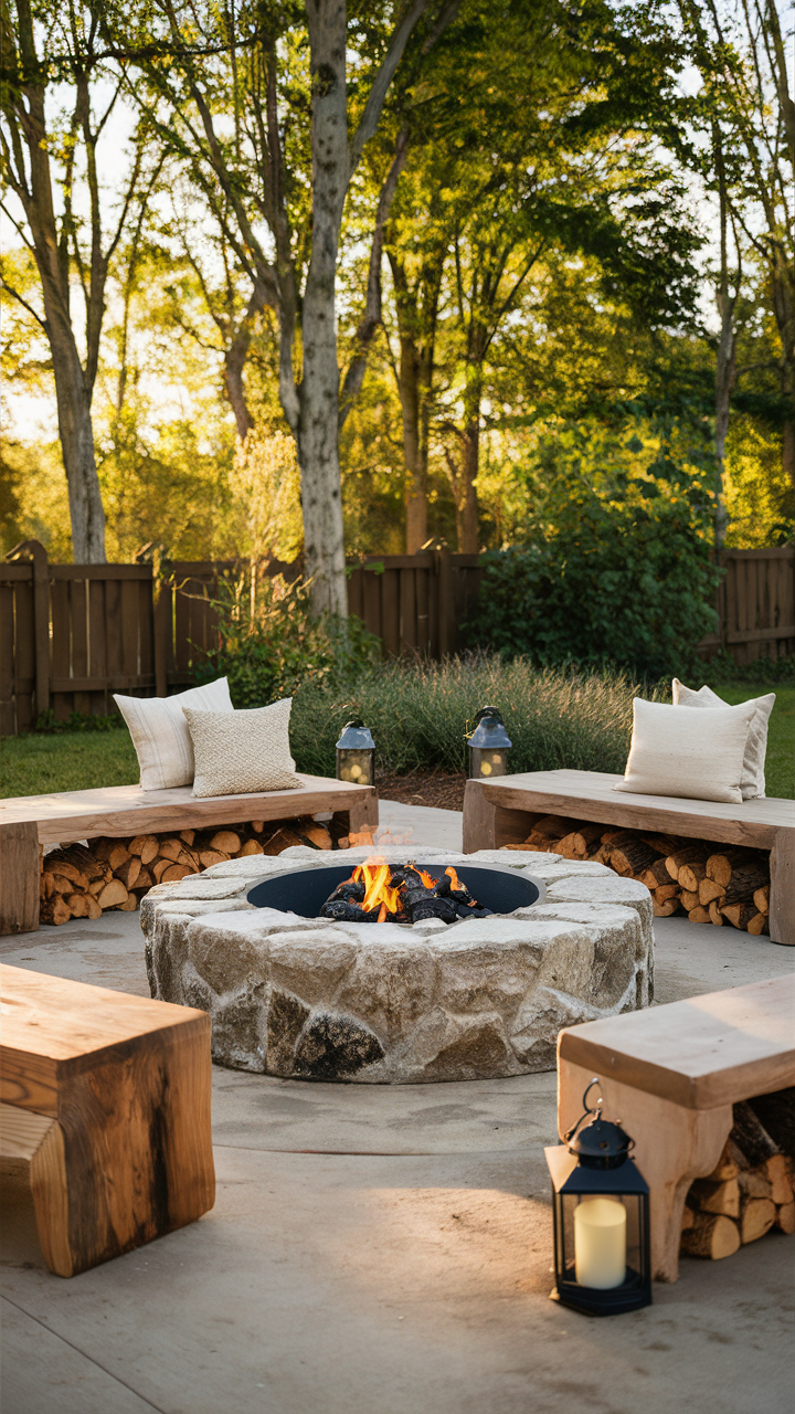 Outdoor Firepits Area 20 Ideas: Transform Your Backyard into a Cozy Retreat