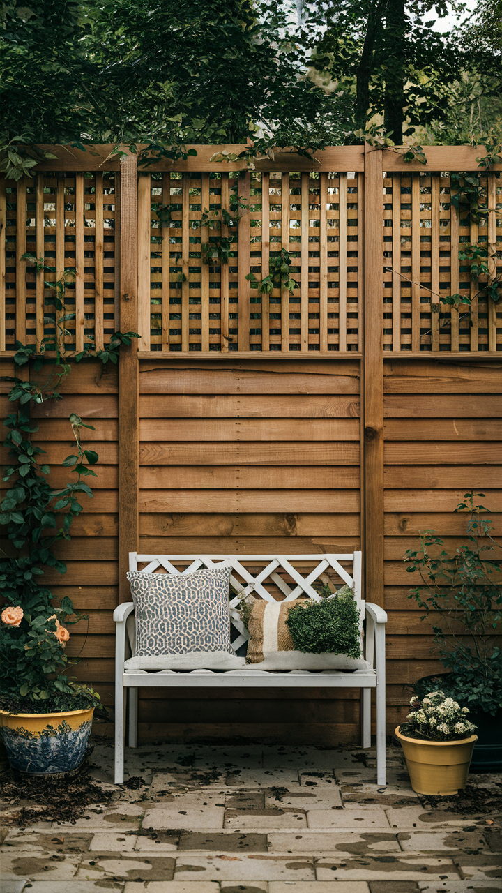 Garden Wood Fence 21 Ideas for a Stunning Outdoor Space