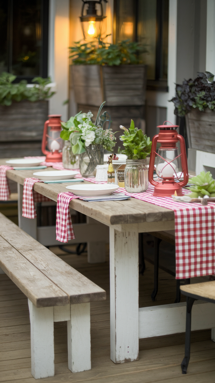 Outdoor Dining Area - Cute Family Space: 20 Design Ideas for Every Taste