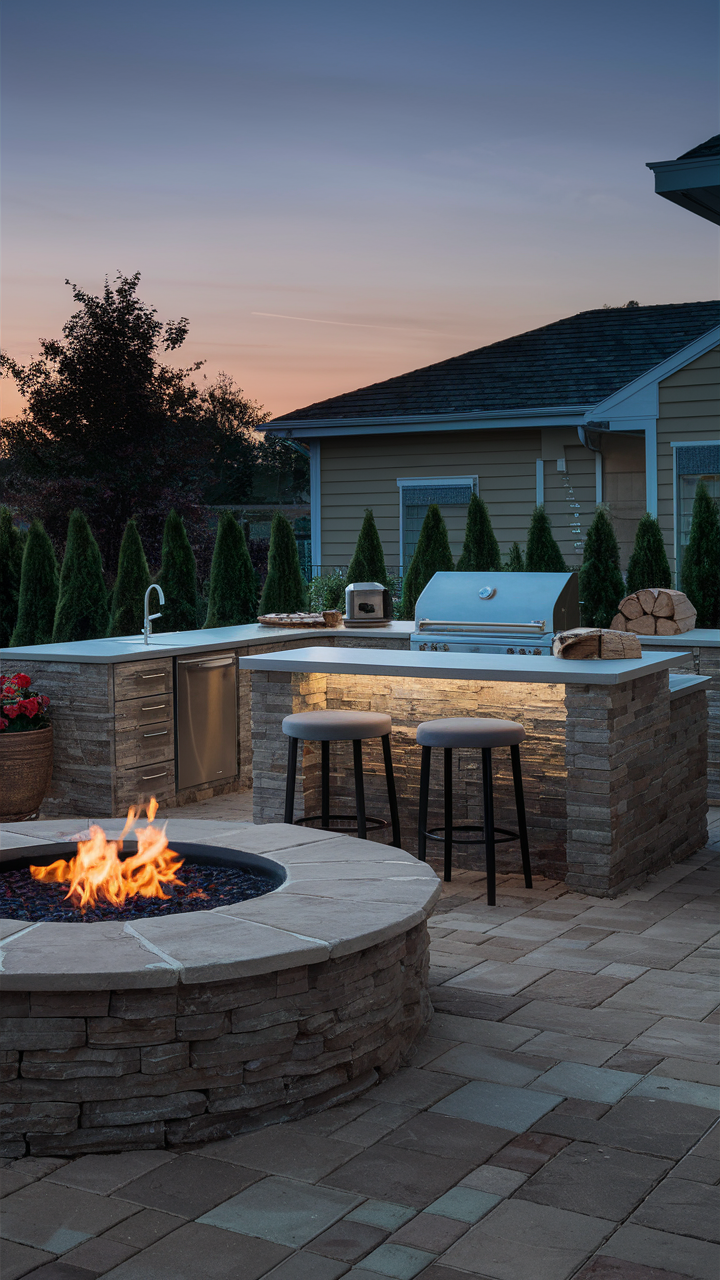 Outdoor Firepits Area 20 Ideas: Transform Your Backyard into a Cozy Retreat