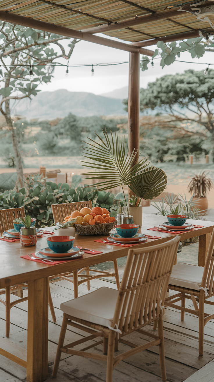 Outdoor Dining Area - Cute Family Space: 20 Design Ideas for Every Taste