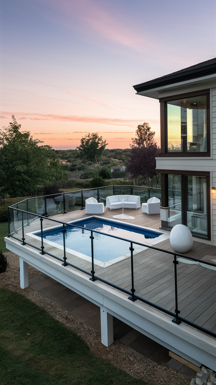 Deck 21 Ideas Above Ground Pools: Transform Your Backyard Oasis