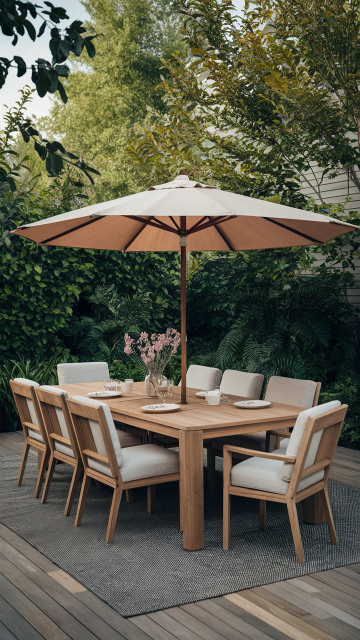 Outdoor Dining Set: Table, Chair, and Sofa