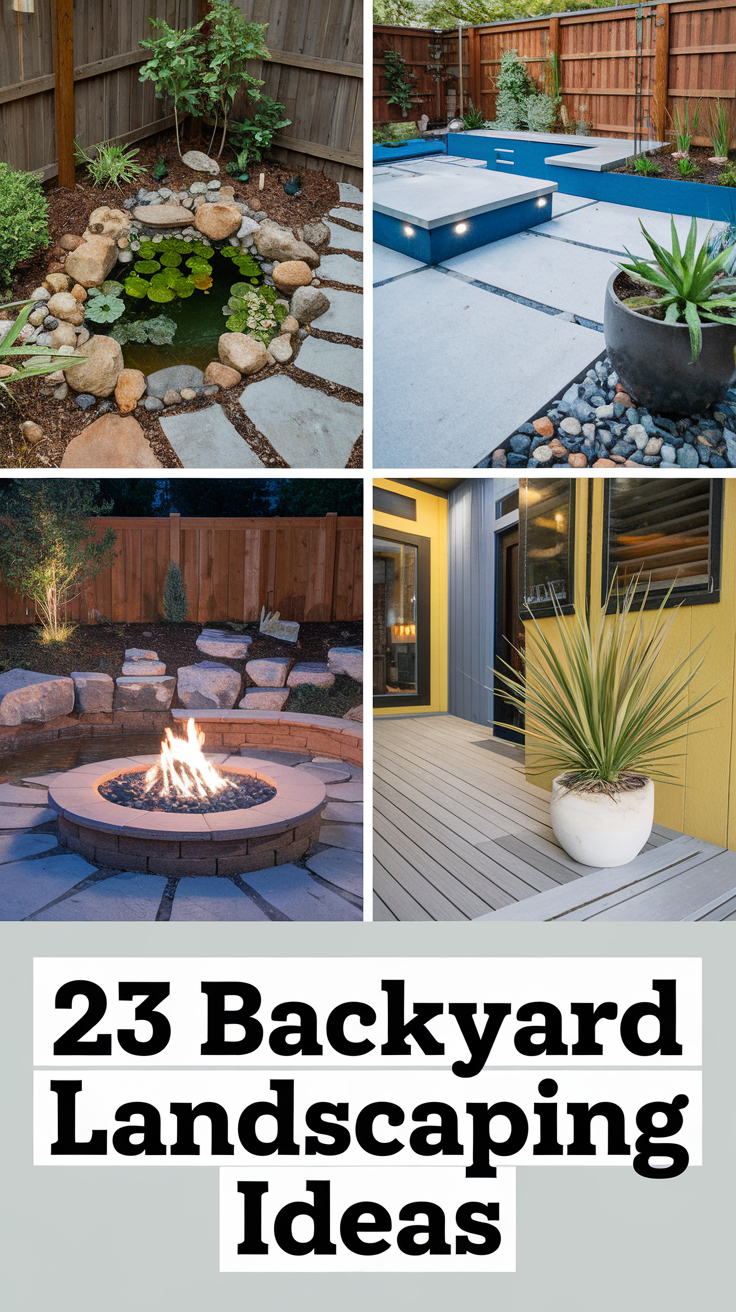 Backyard Landscaping 23 Ideas: Transform Your Outdoor Space