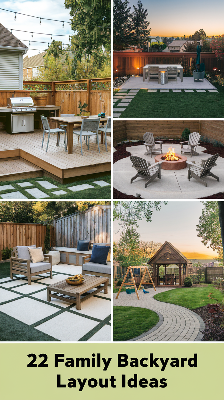 Family Backyard Layout Ideas for an Amazing Outdoor Space