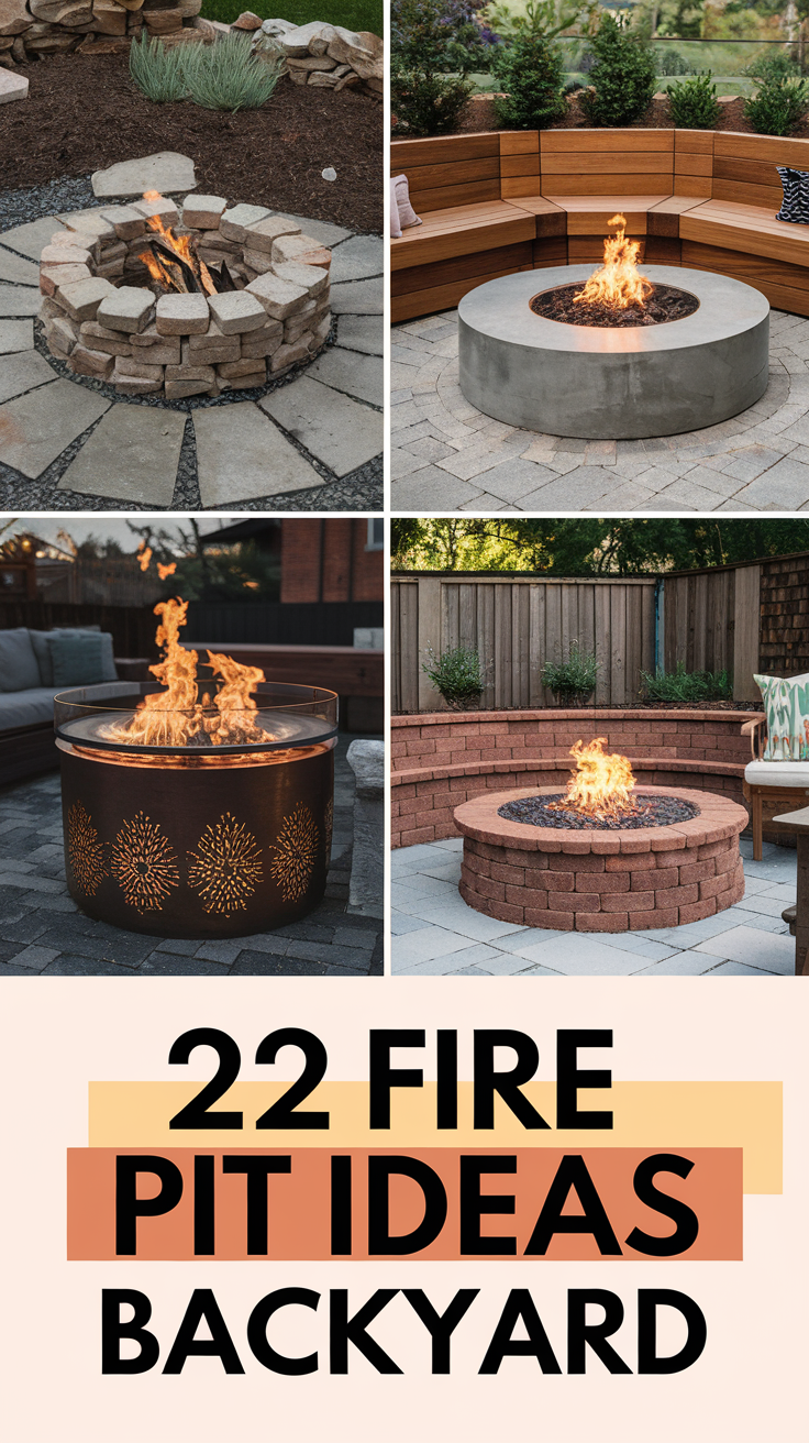 Fire Pit 22 Ideas Backyard: Creative Designs for Every Space