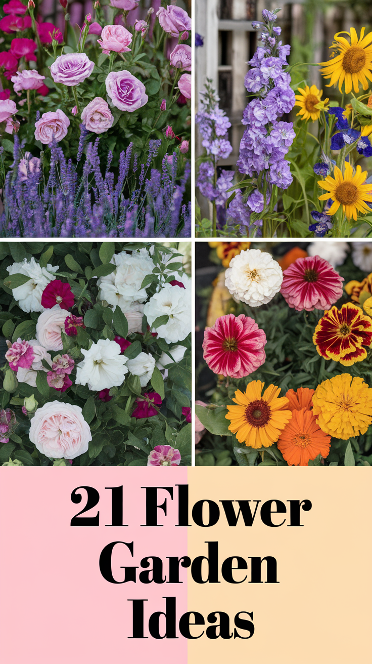 Flower Garden Ideas for Every Space and Style