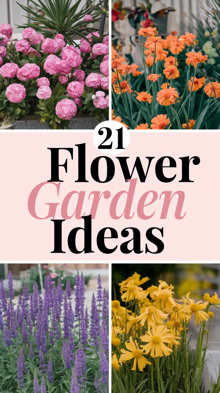 Flower Garden Ideas for Every Space and Style