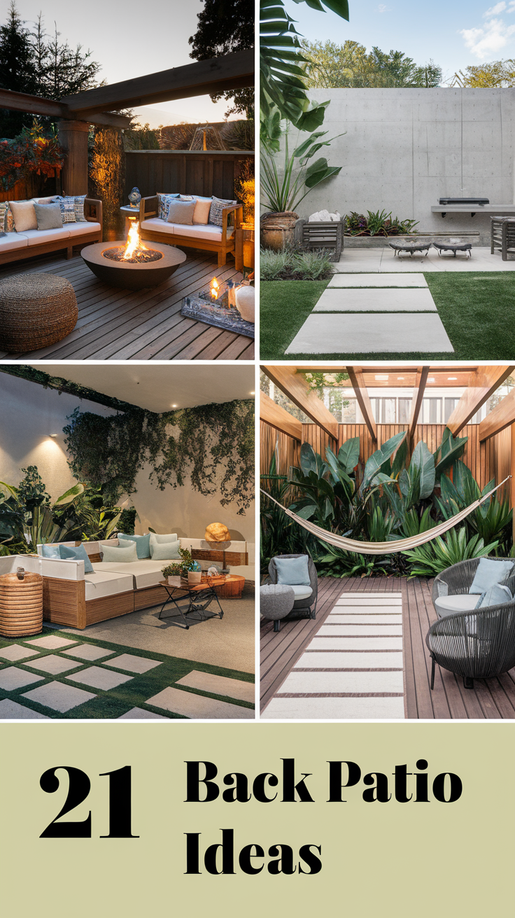 Back Patio 21 Ideas: Transform Your Outdoor Space with Style and Functionality