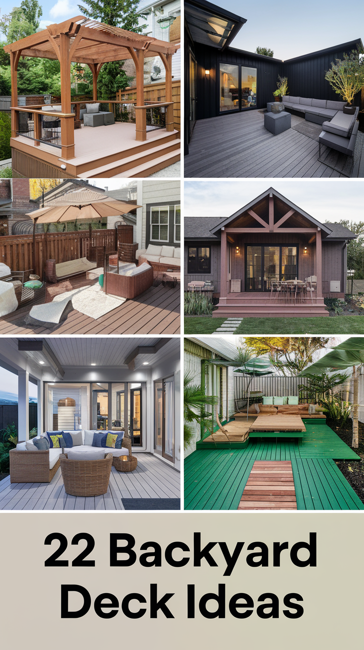 Backyard Deck 22 Ideas: Transform Your Outdoor Space