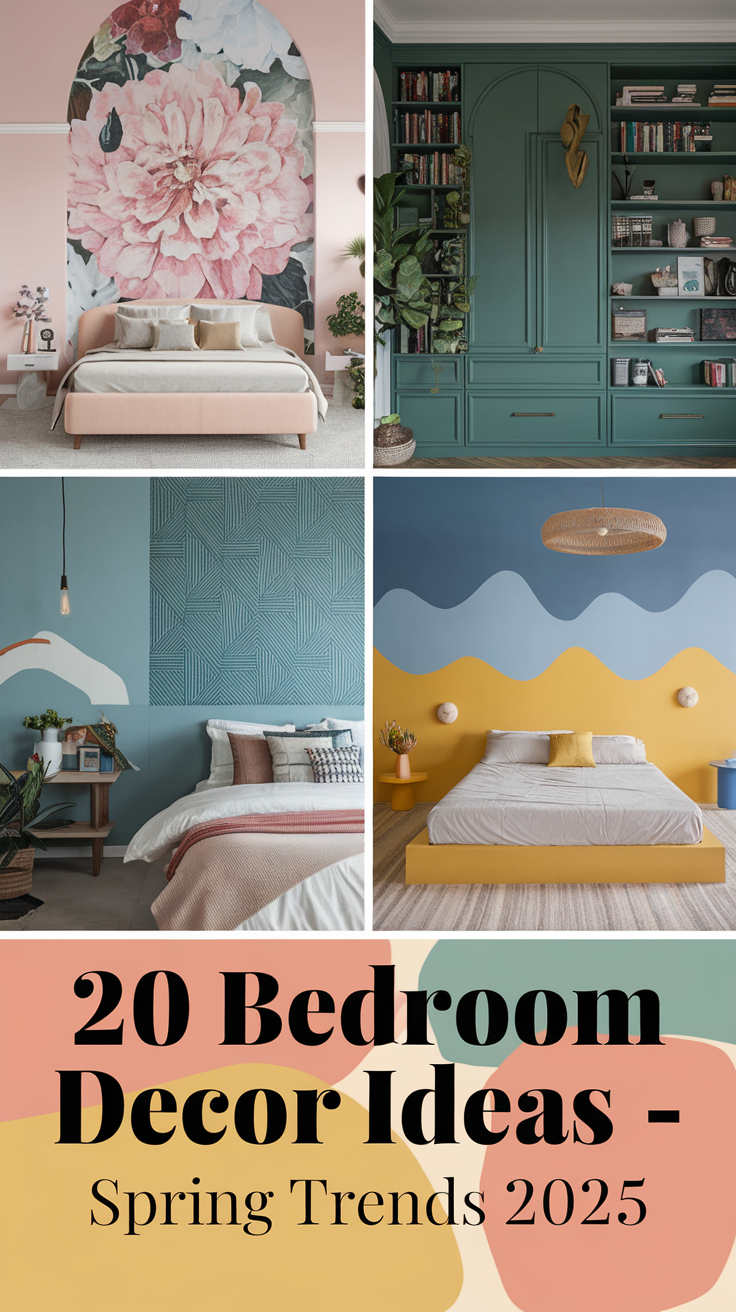 Bedroom Decor Ideas - Spring Trends 2025