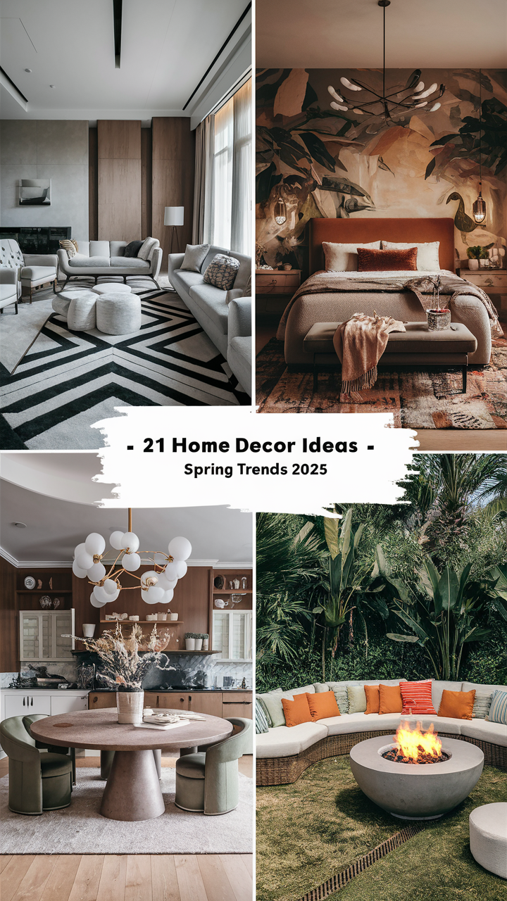 Home Decor 21 Ideas - Spring Trends 2025