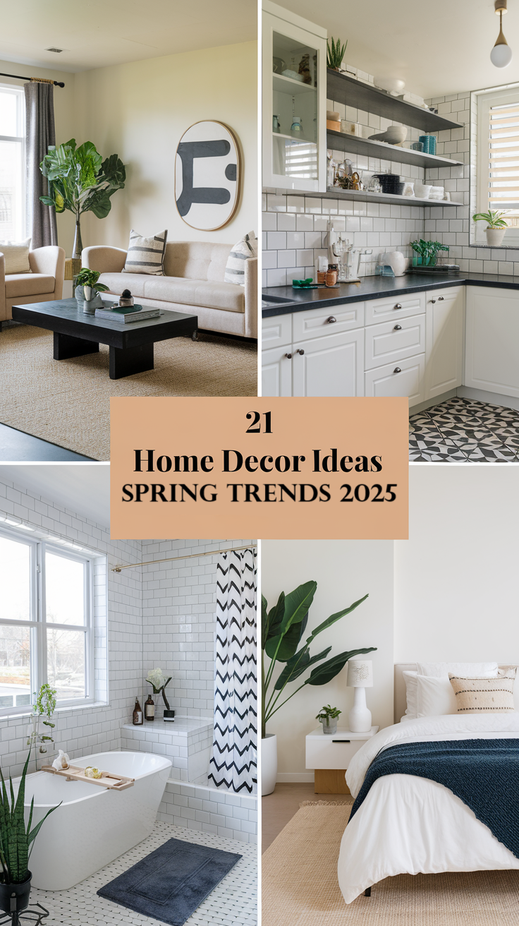 Home Decor 21 Ideas - Spring Trends 2025