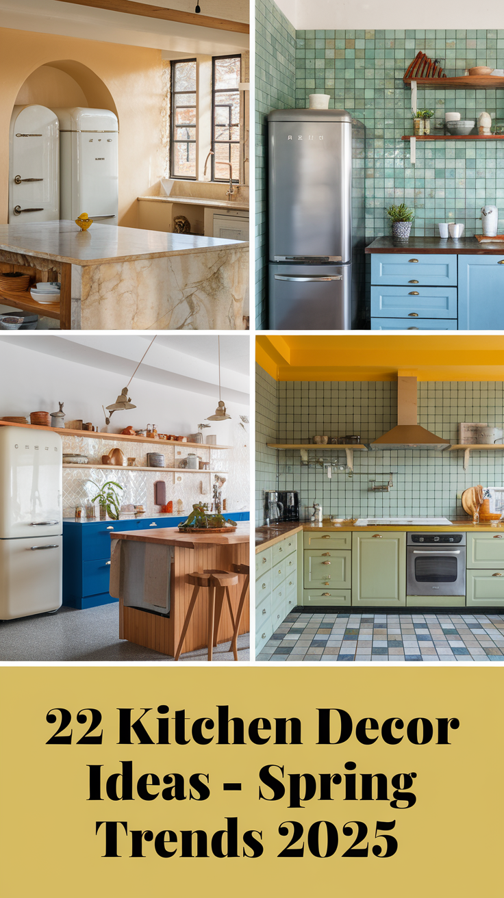 Kitchen Decor Ideas - Spring Trends 2025