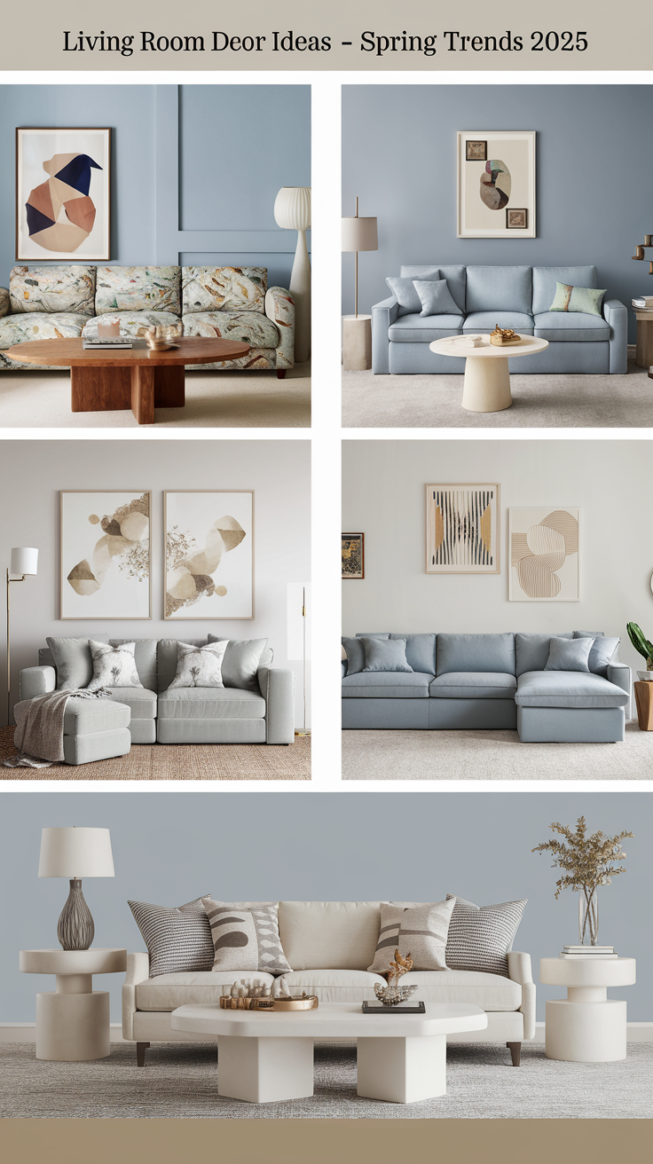 Living Room Decor Ideas - Spring Trends 2025