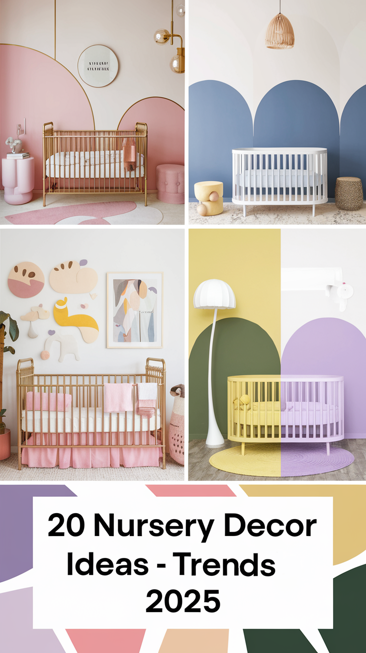 Nursery Decor 20 Ideas - Spring Trends 2025