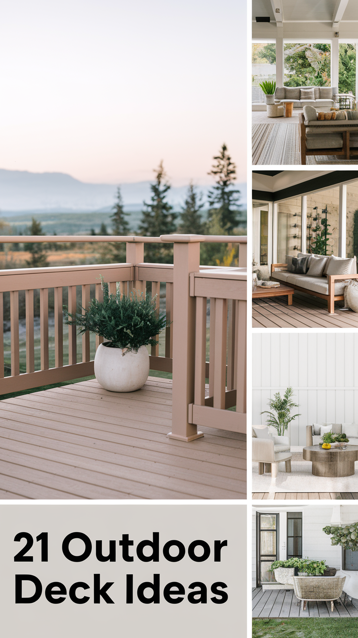 Outdoor Deck Ideas: Transform Your Outdoor Space into a Functional Retreat