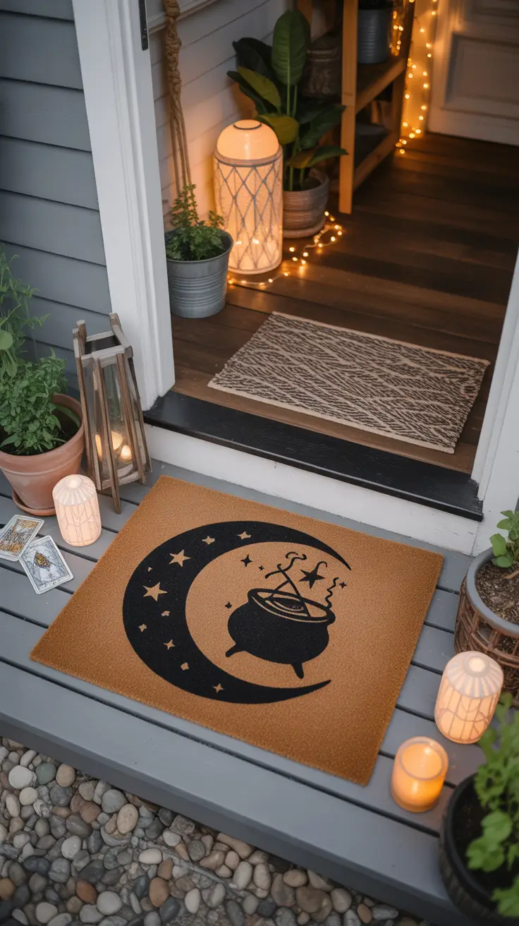 21 Creative Halloween Door Mat Ideas 2025 To Make Your Entrance Spooktacular