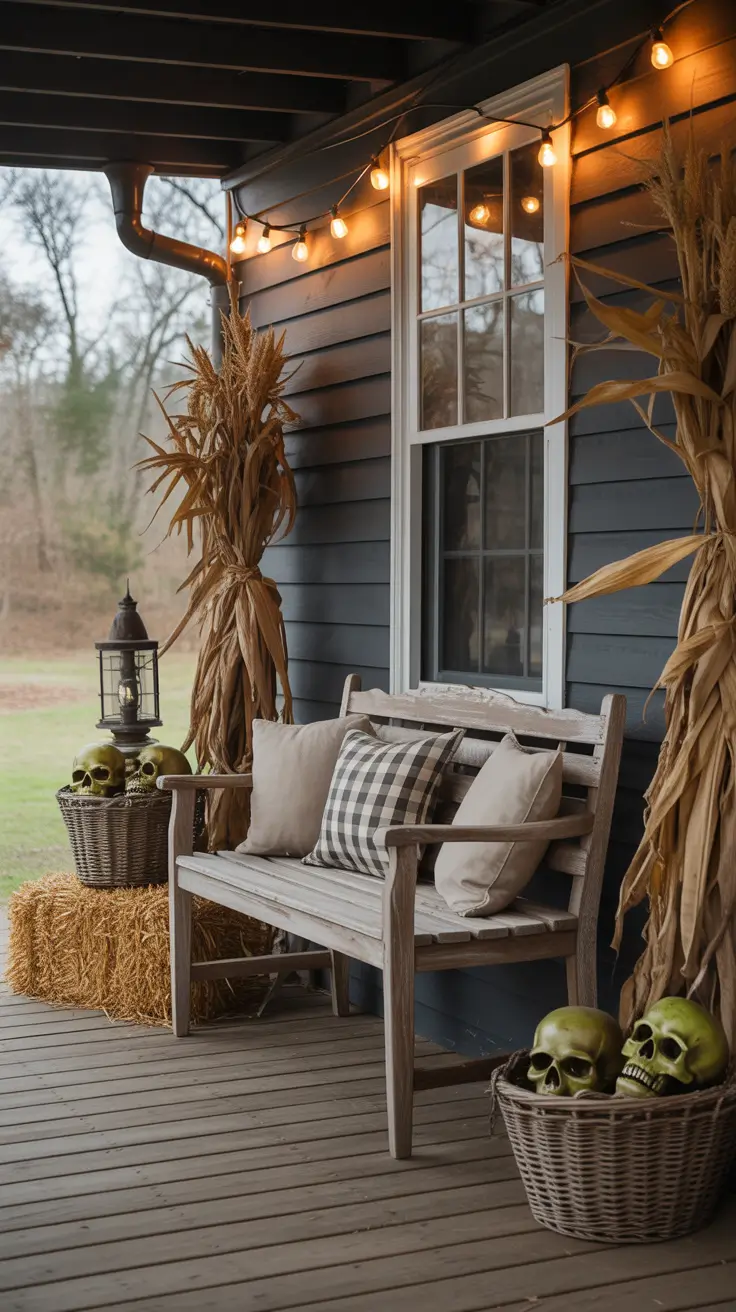 New Halloween Porch Decor Inspo 2025: Elegant, Spooky & Stylish Front Ideas