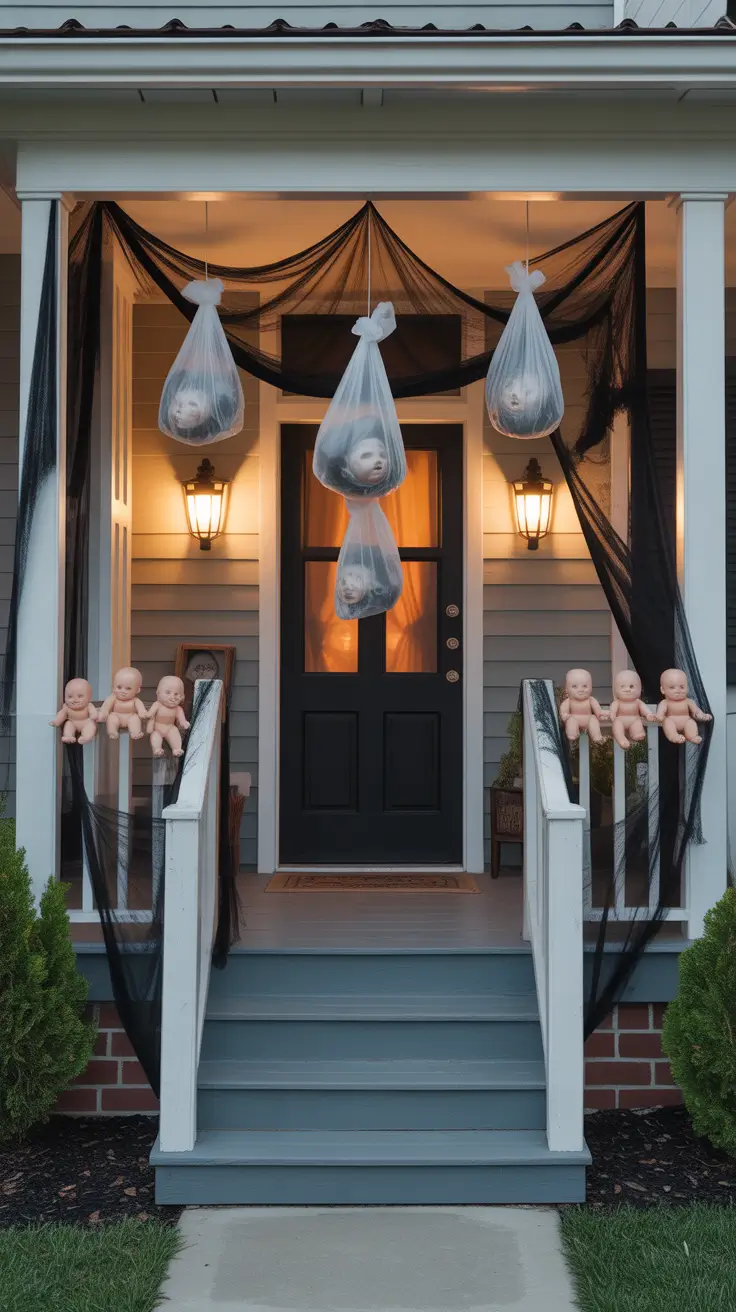 21 Scary Halloween Porch Decorations 2025: Terrifyingly Creative Outdoor Decor Ideas