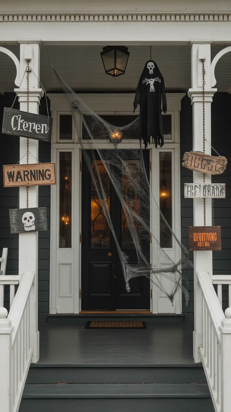 21 Scary Halloween Porch Decorations 2025: Terrifyingly Creative Outdoor Decor Ideas