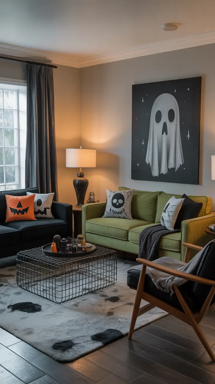 21 Halloween Living Room Decor Ideas 2025 for a Stylish and Modern Home