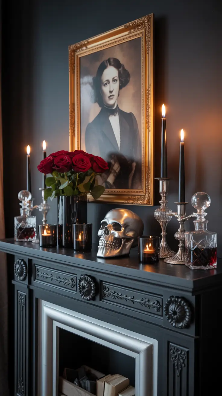 24 Spooky Halloween Fireplace Decor Ideas 2025 to Transform Your Home