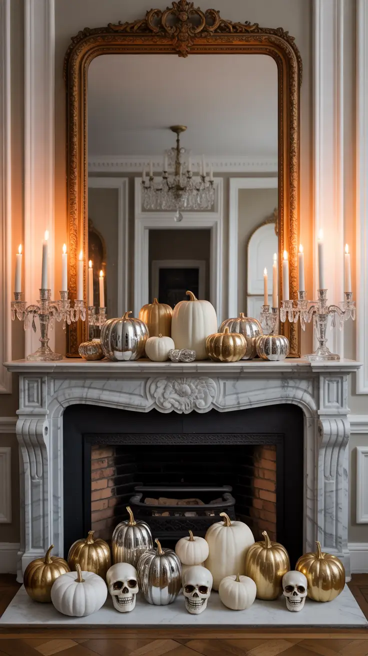 24 Spooky Halloween Fireplace Decor Ideas 2025 to Transform Your Home