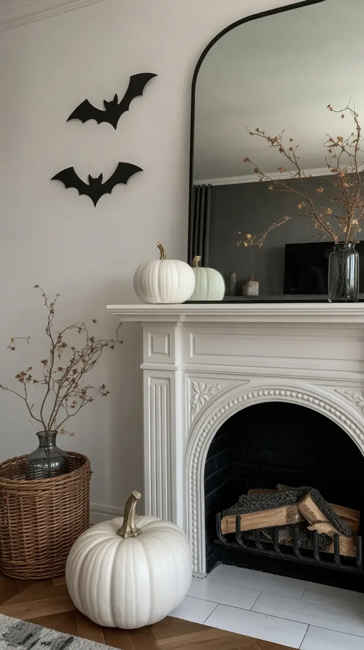 24 Spooky Halloween Fireplace Decor Ideas 2025 to Transform Your Home