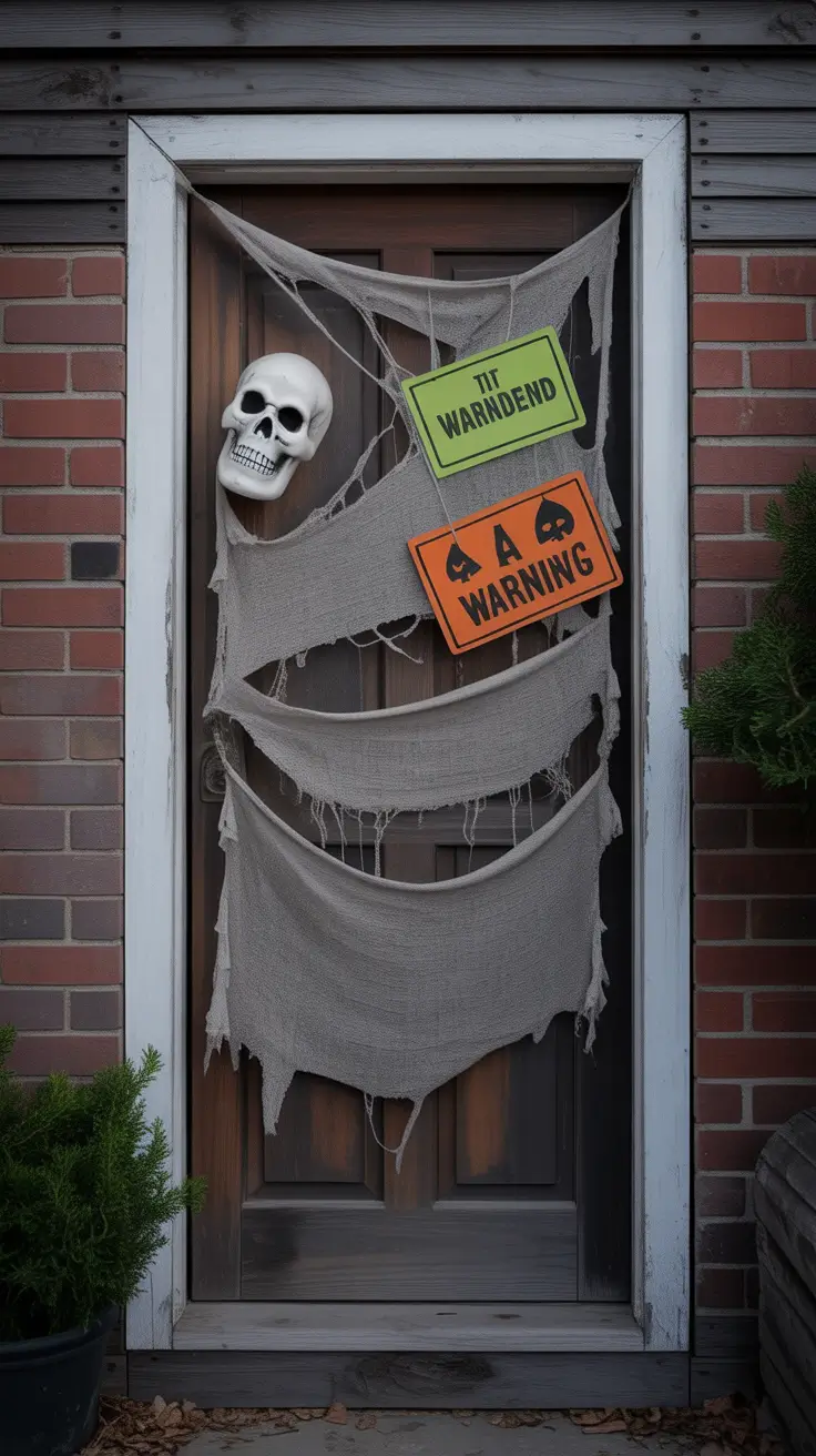 18 Scary Halloween Door Decorations 2025 That Will Transform Your Home