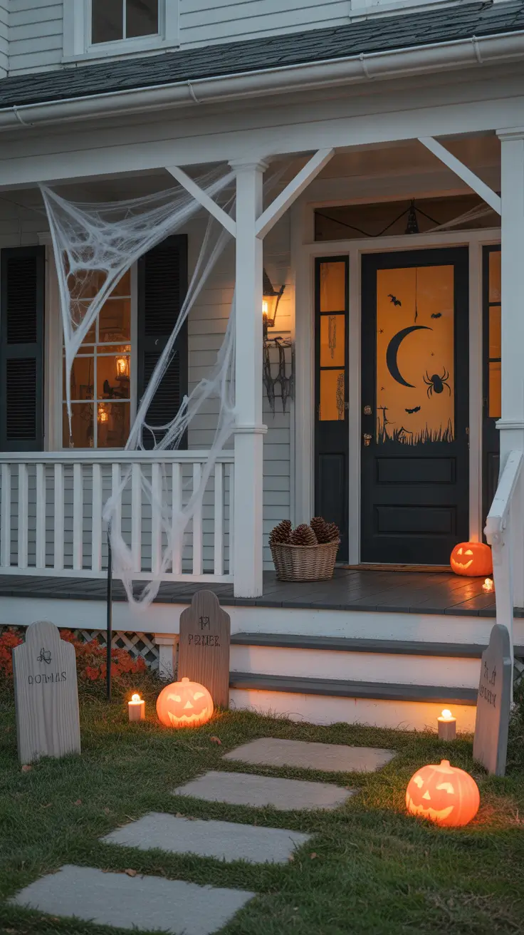31 Best Halloween Front Porch Decor Ideas 2025 for a Stylishly Spooky Welcome