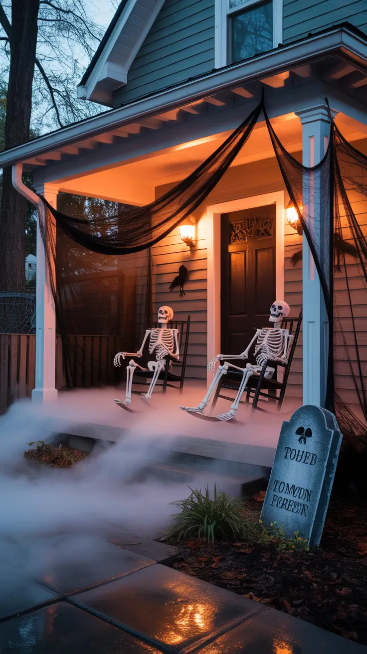 31 Best Halloween Front Porch Decor Ideas 2025 for a Stylishly Spooky Welcome