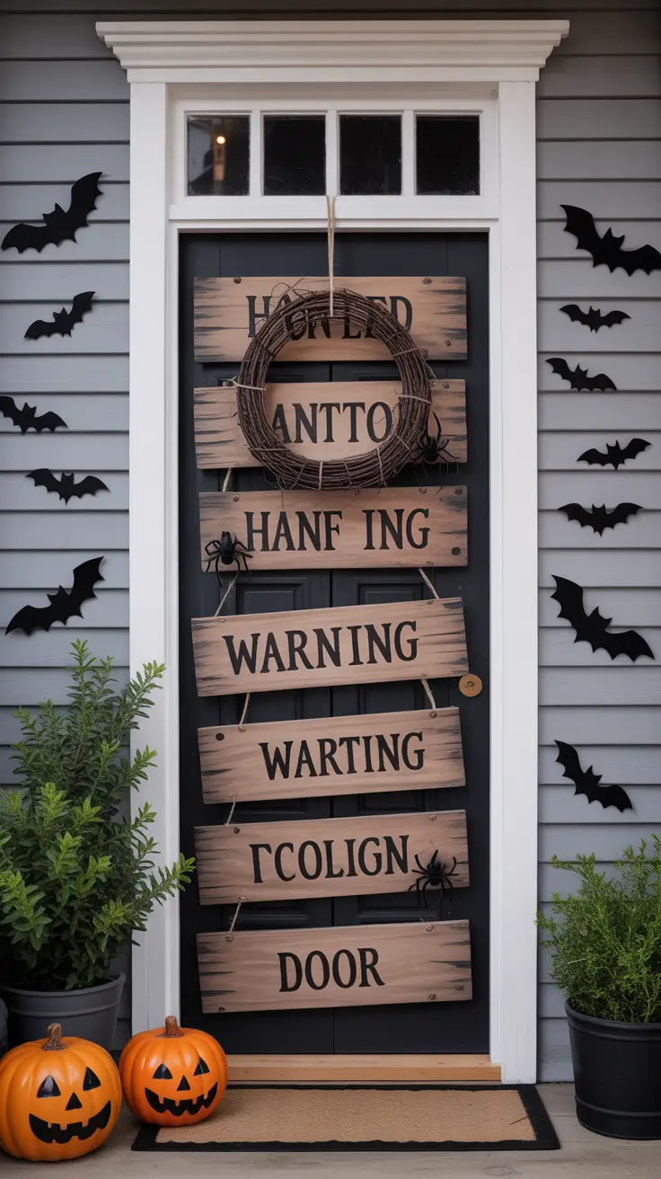 18 Scary Halloween Door Decorations 2025 That Will Transform Your Home