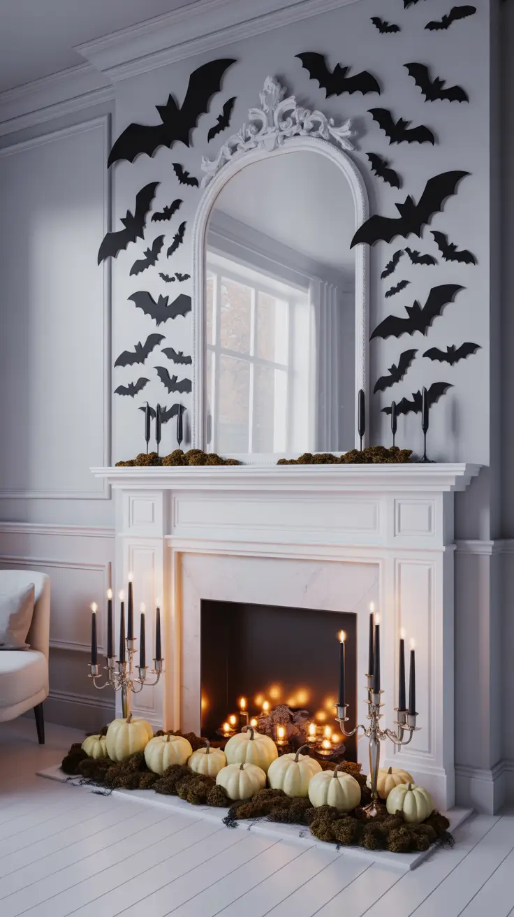 24 Spooky Halloween Fireplace Decor Ideas 2025 to Transform Your Home