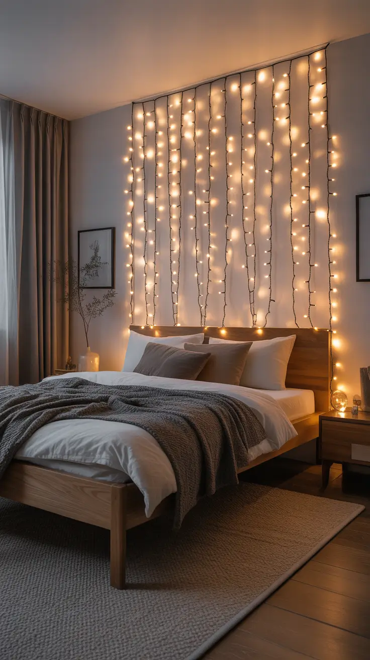 29 Christmas Lights in the Bedroom 2025: Creative and Aesthetic Ideas