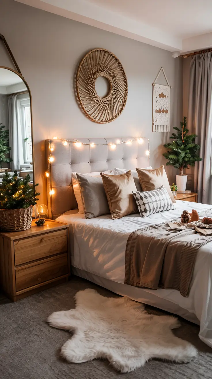 25 Christmas Lights in the Bedroom 2025: Creative and Aesthetic Ideas for Holiday Magic