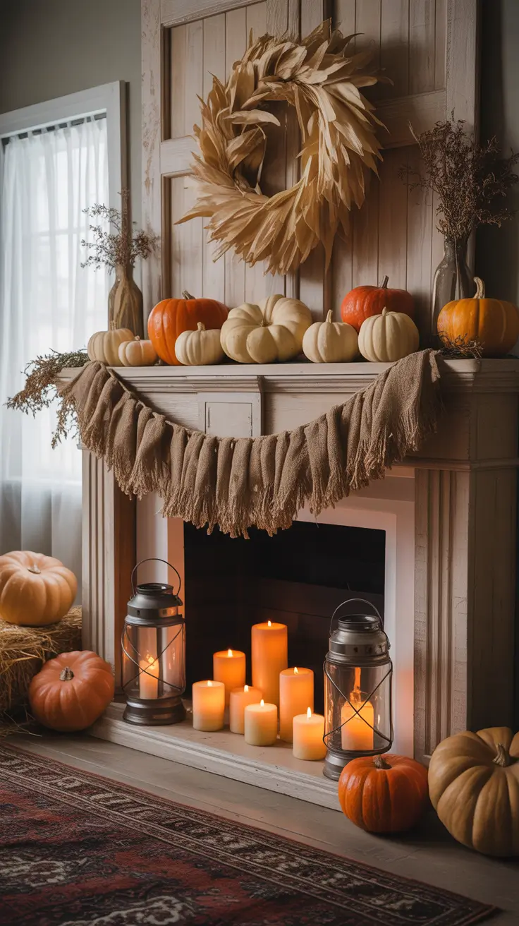 Halloween Mantle Ideas 2025: Stylish, Cute, Elegant & Gothic Inspiration