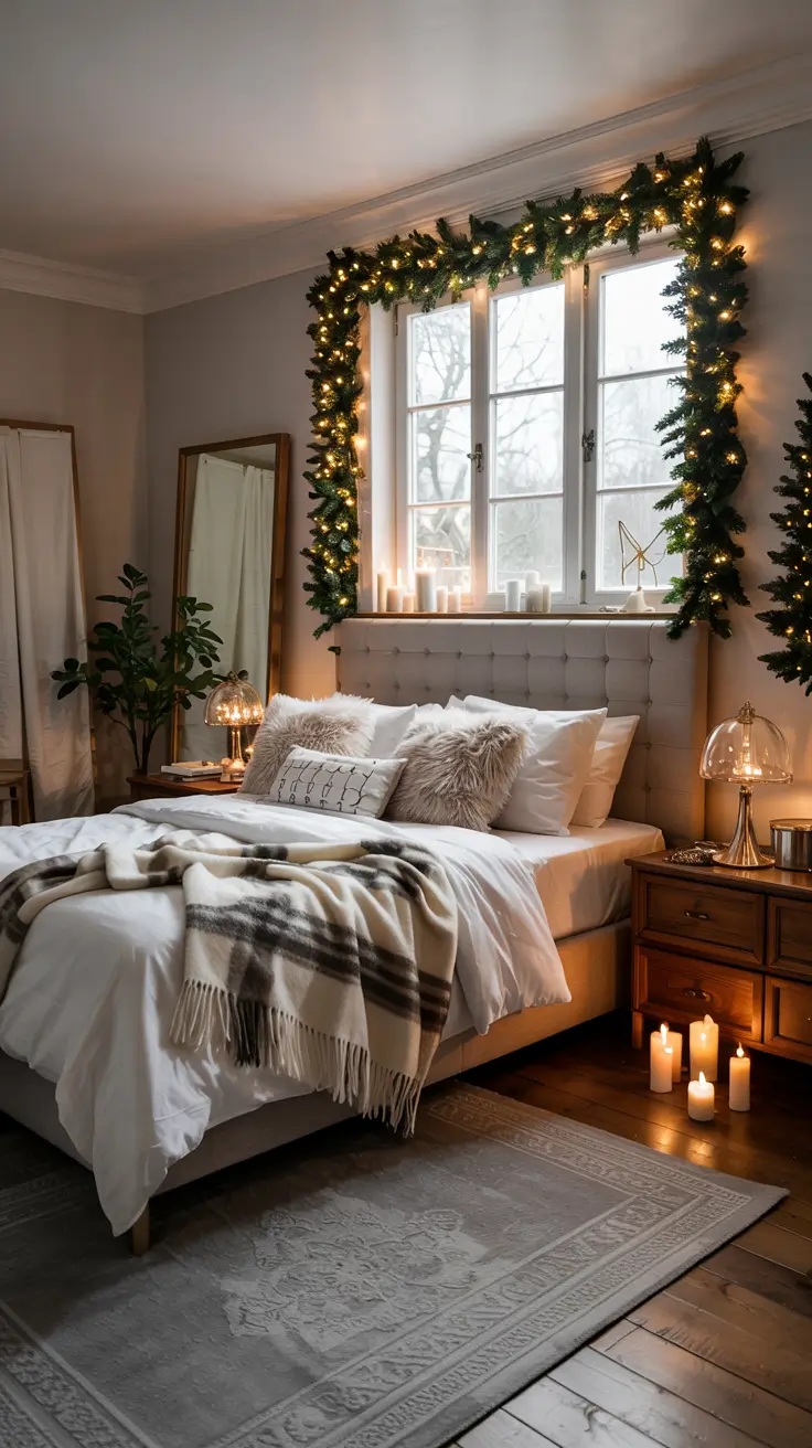 25 Christmas Lights in the Bedroom 2025: Creative and Aesthetic Ideas for Holiday Magic