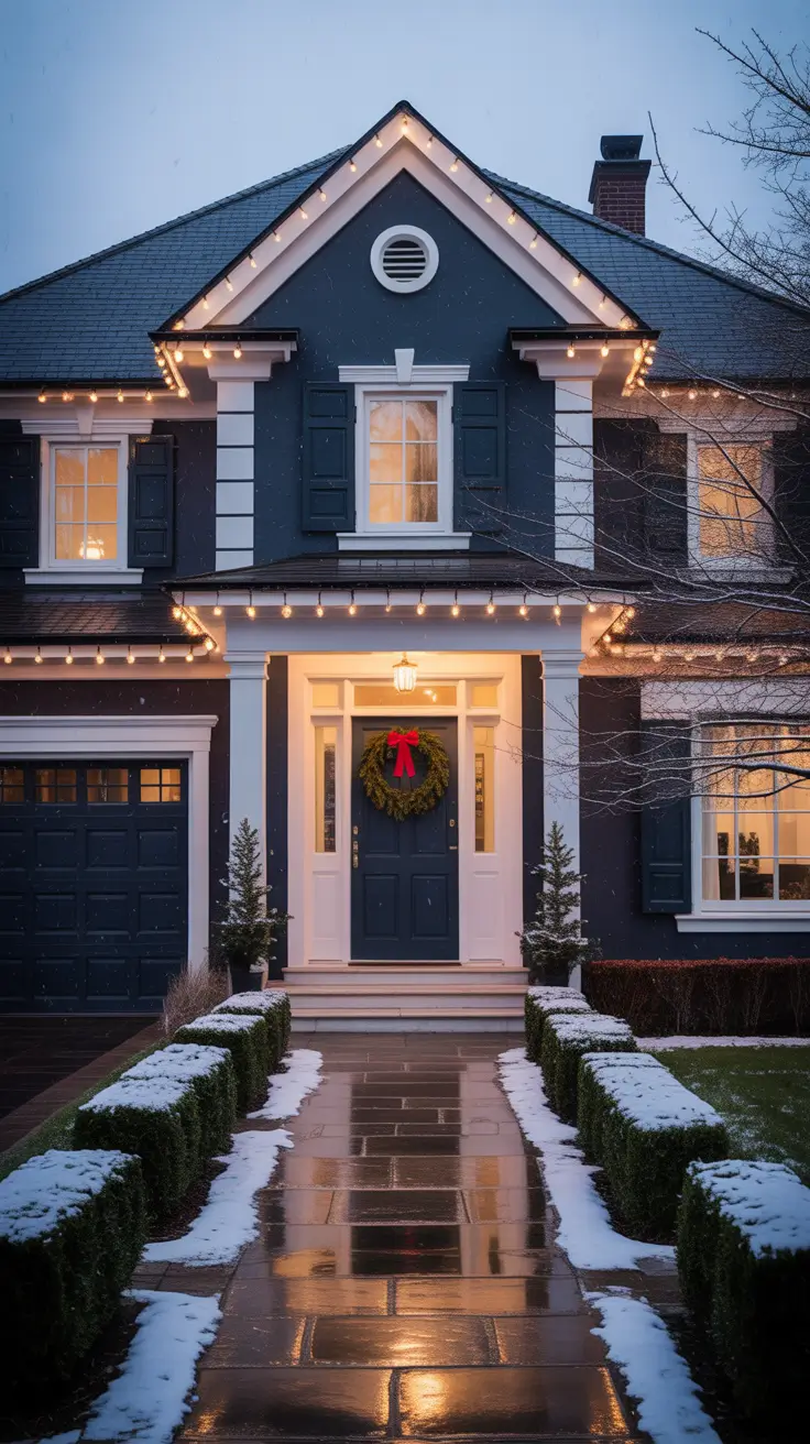 27 Christmas Lights on House Exterior Ideas 2025: Stylish Holiday Decorating Inspiration