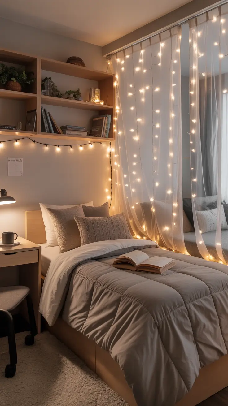 29 Christmas Lights in the Bedroom 2025: Creative and Aesthetic Ideas