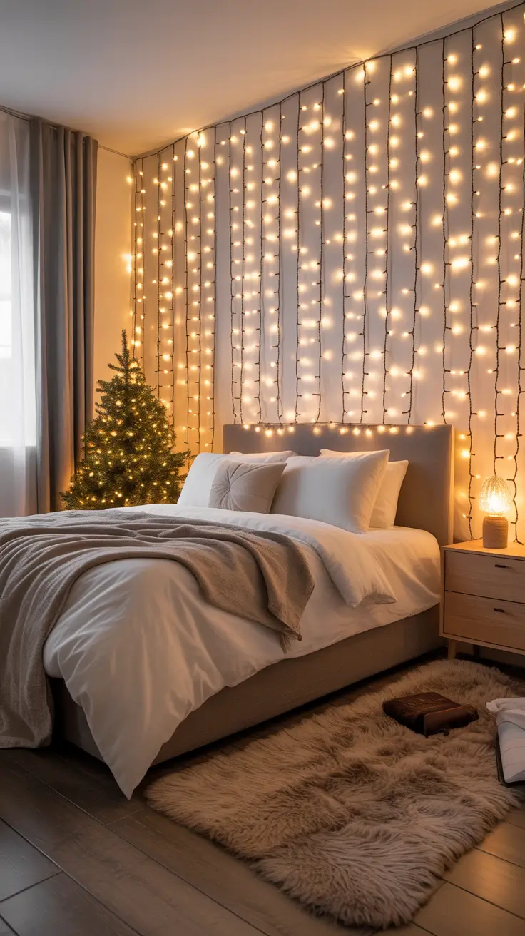 29 Christmas Lights in the Bedroom 2025: Creative and Aesthetic Ideas