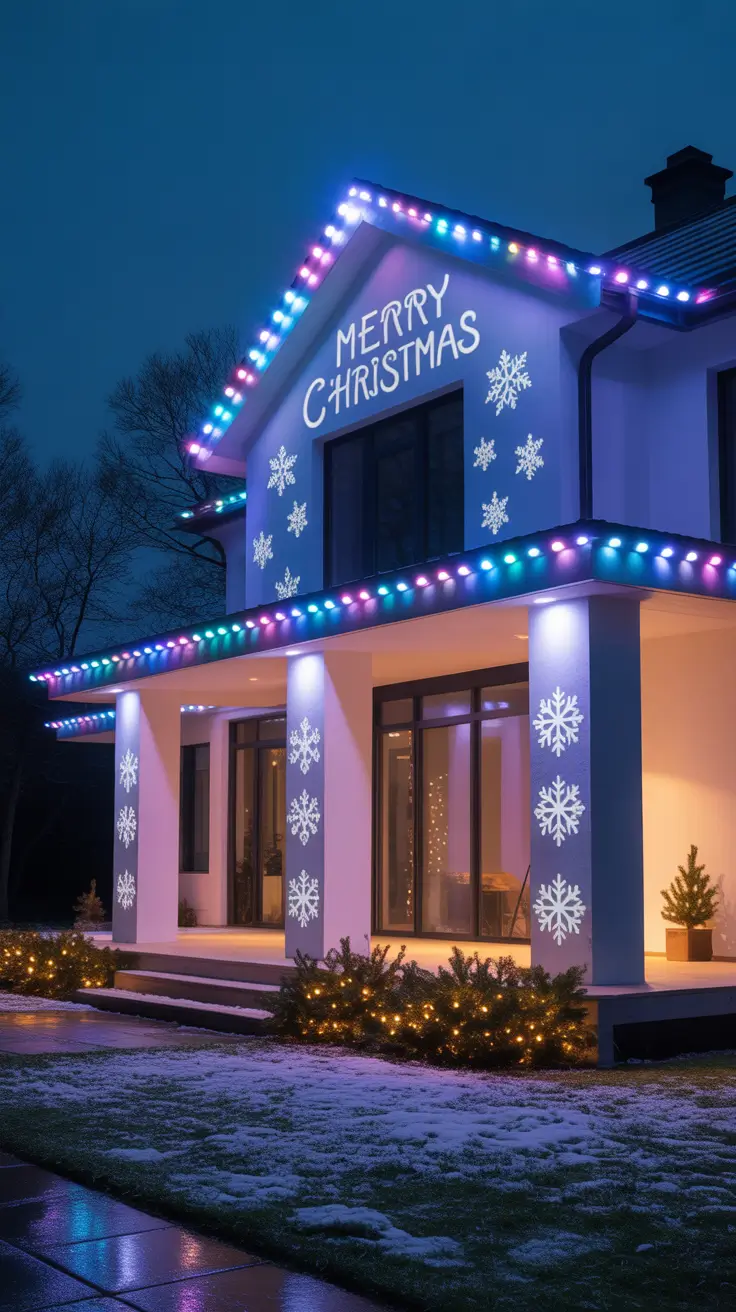 27 Christmas Lights on House Exterior Ideas 2025: Stylish Holiday Decorating Inspiration