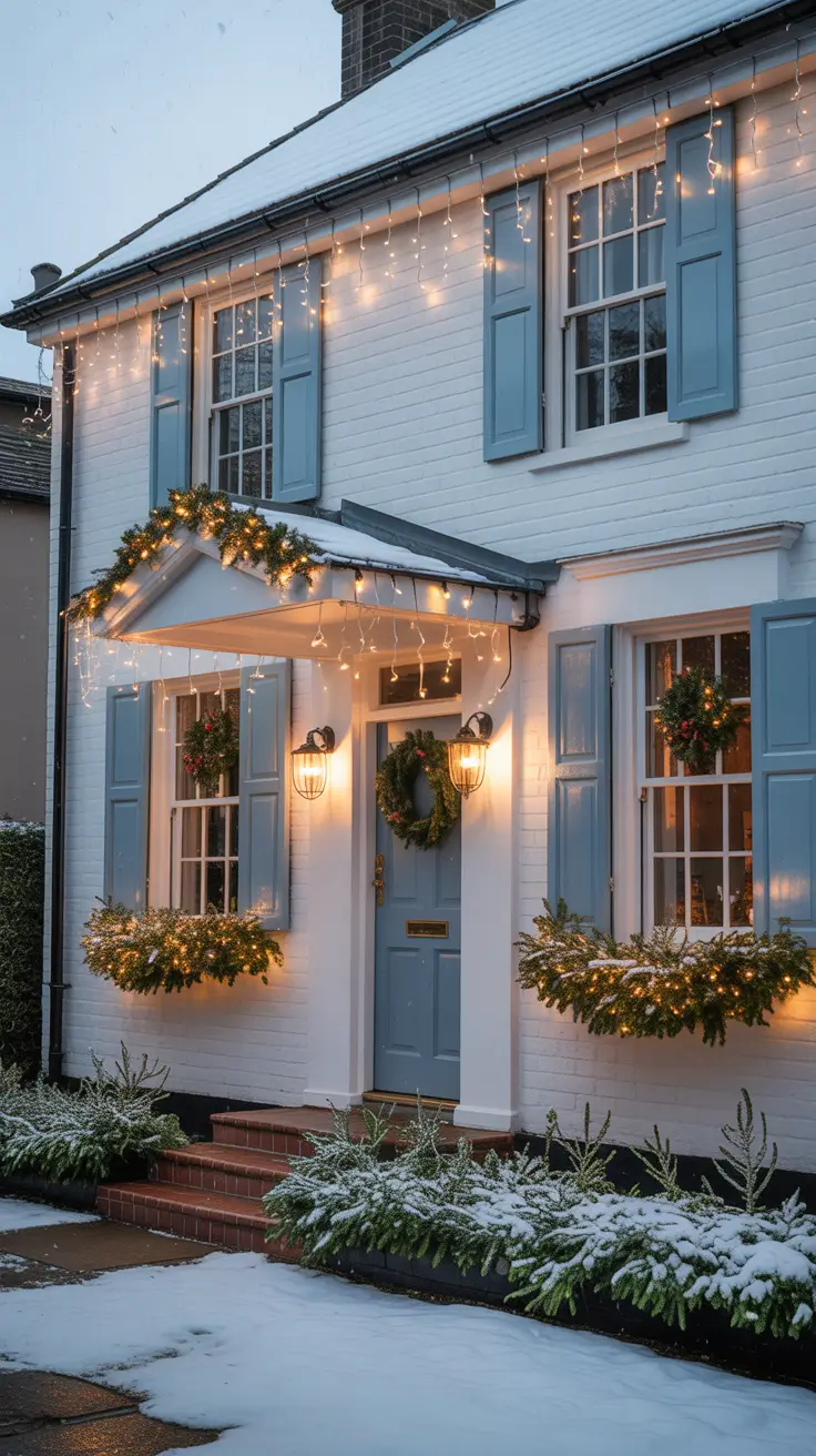 27 Christmas Lights on House Exterior Ideas 2025: Stylish Holiday Decorating Inspiration