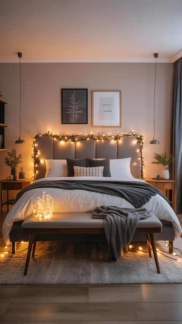 29 Christmas Lights in the Bedroom 2025: Creative and Aesthetic Ideas