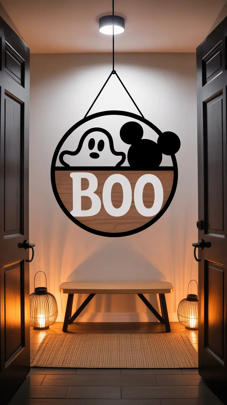 19 Halloween Door Hangers Ideas 2025: Creative DIY, Wooden, Painted & Disney Styles