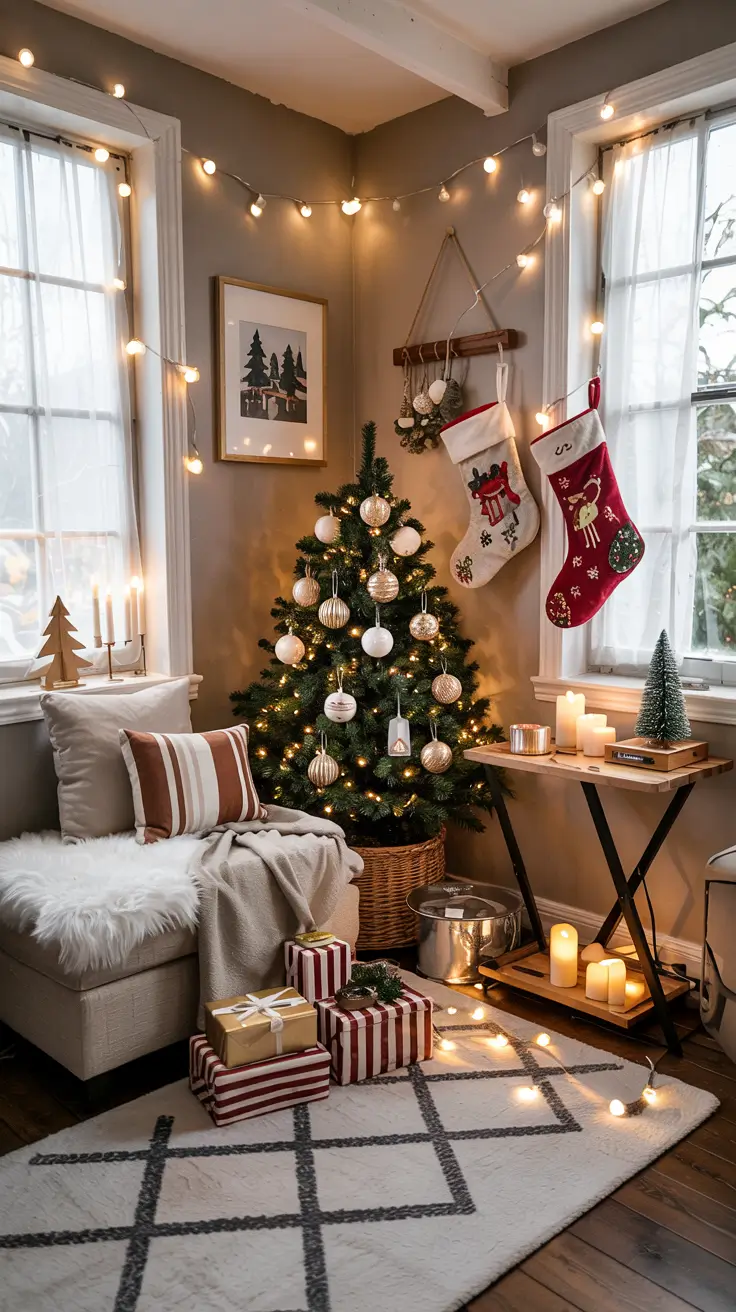 Apartment Christmas Decor 27 Ideas 2025: Stylish, Cozy, and Space-Saving Inspiration