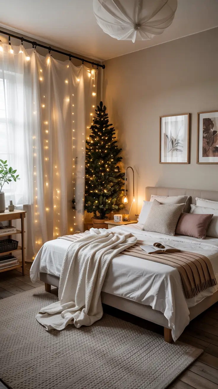 25 Christmas Lights in the Bedroom 2025: Creative and Aesthetic Ideas for Holiday Magic